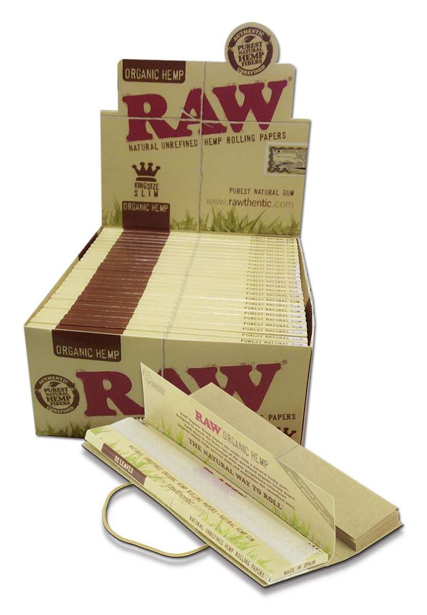 RAW Classic Artesan Papers KS + Tips - Kaninkolo - Kingsize paperit