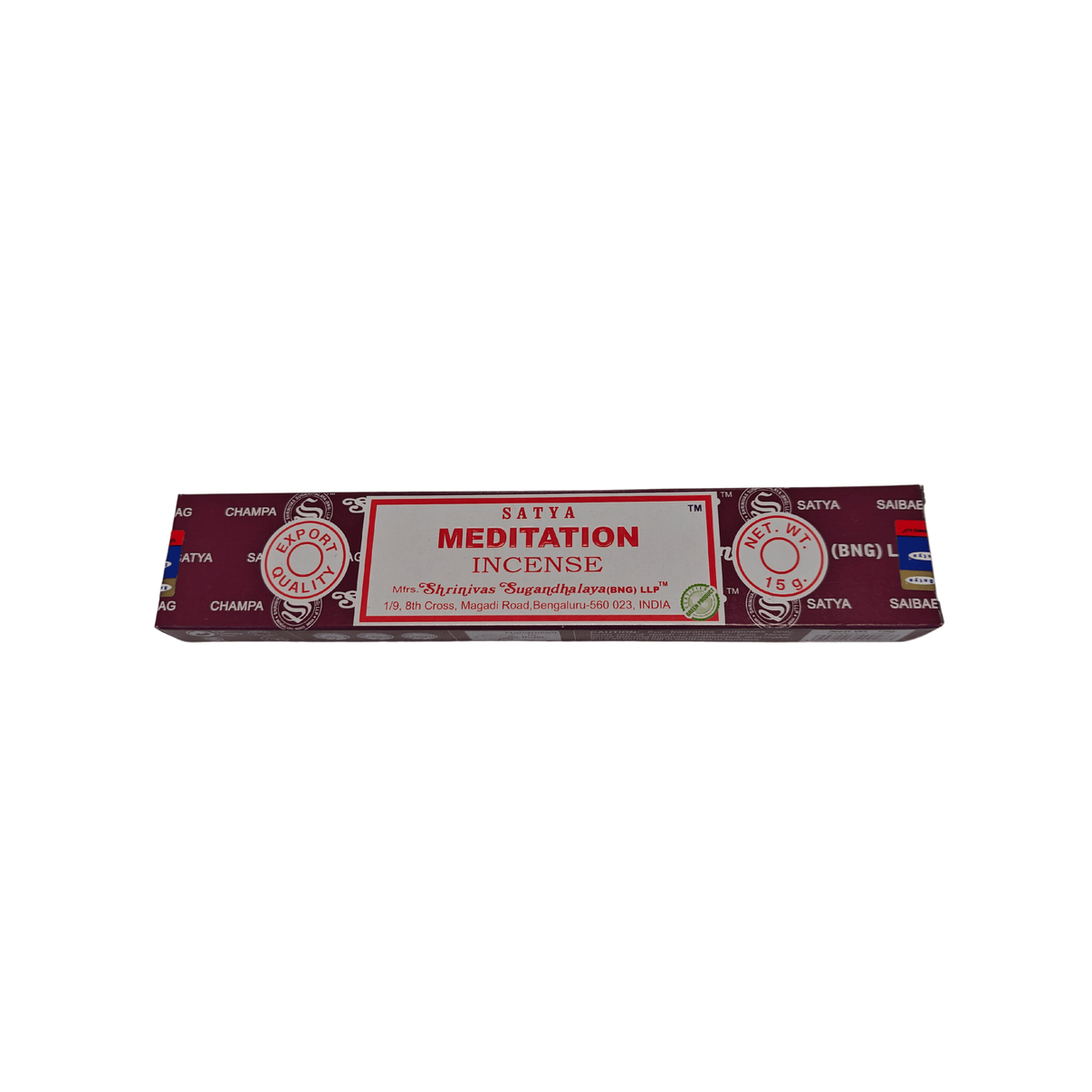 Satya Supreme Incense Sticks Meditation - Kaninkolo - Suitsukkeet ja suitsukepidikkeet