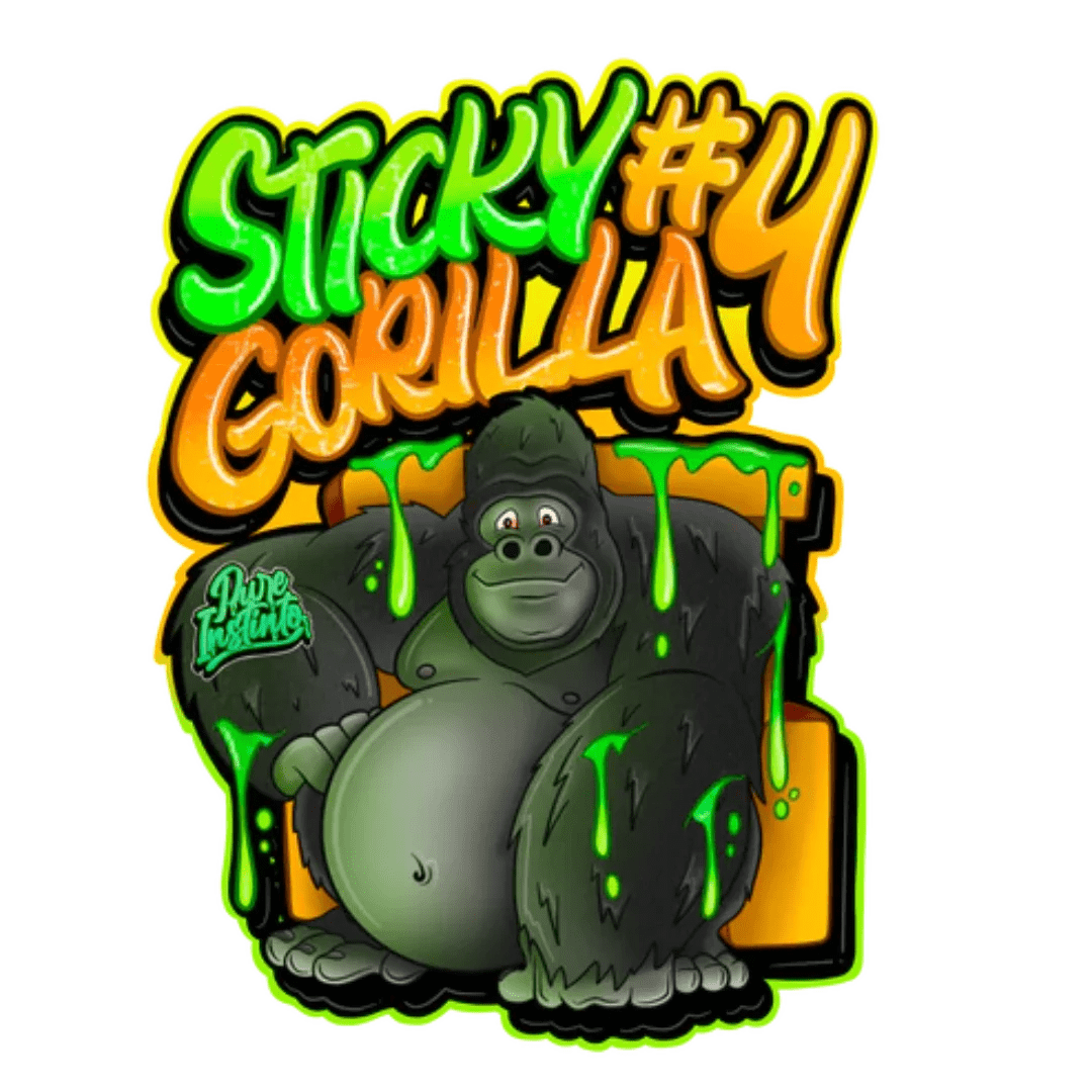 Sticky Gorilla 4 (Pure Instinto) - Kaninkolo - Suomalainen CBD - kauppa - Photoperiod FEM